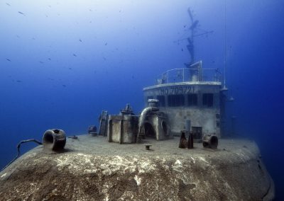 Limassol wrecks, Constandis, deck